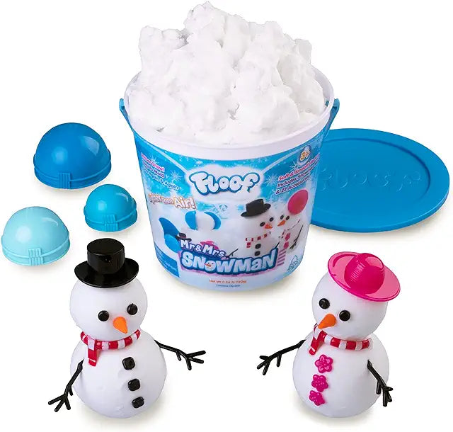 Floof Mr. and Mrs. Snowman