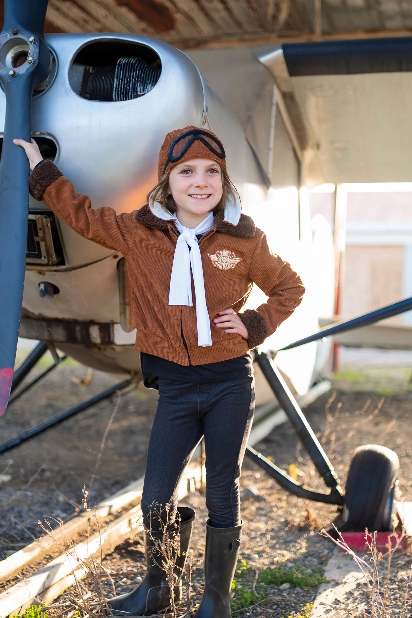 Amelia Pioneer Pilot Dress-Up