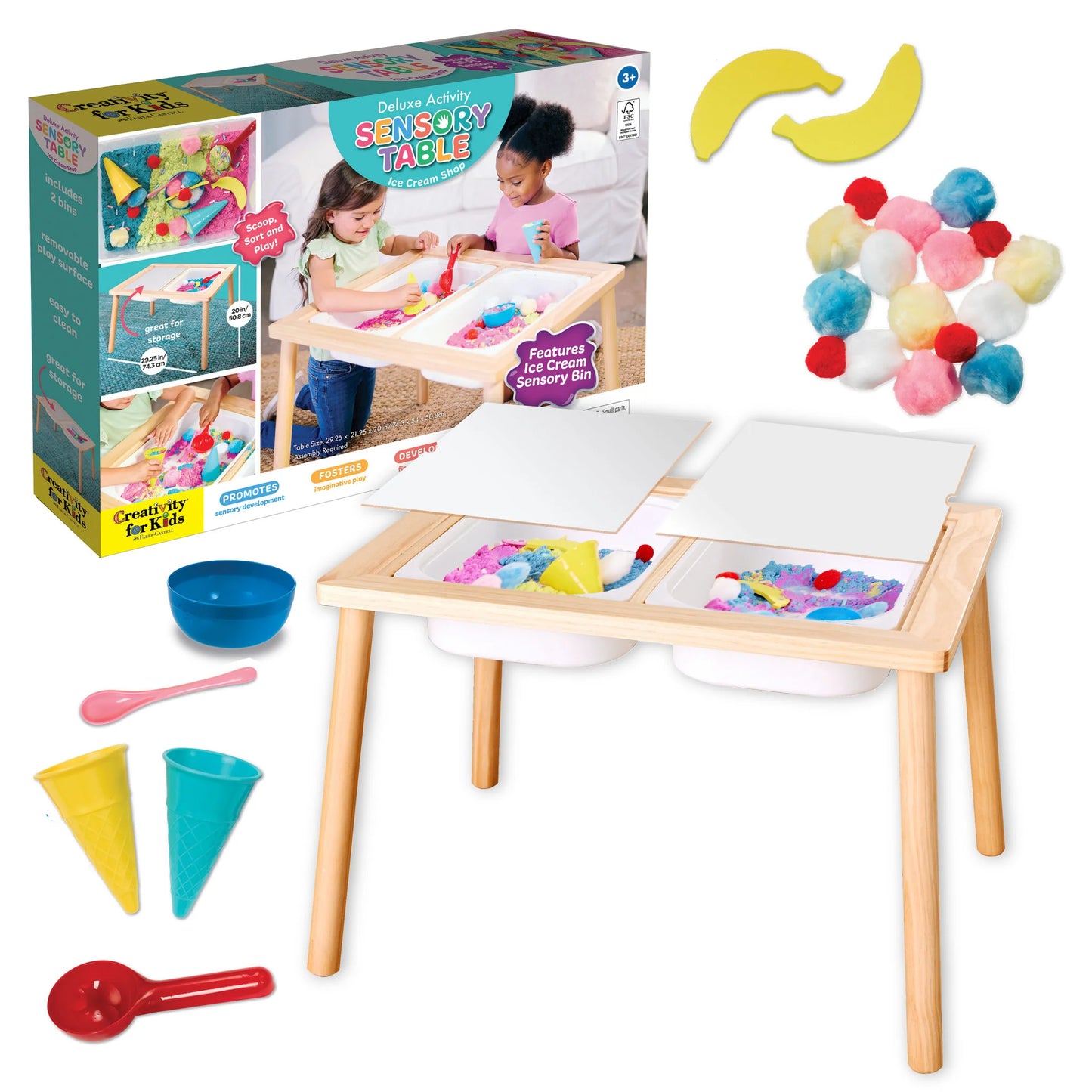 Deluxe Sensory Table Ice Cream