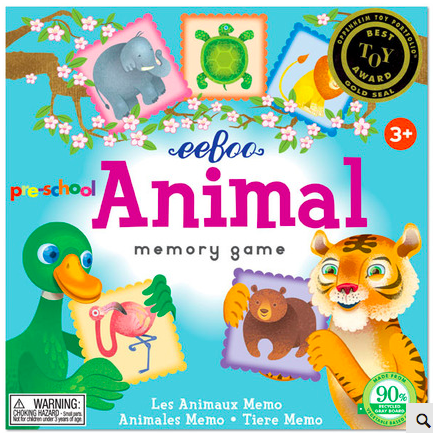 eeboo animal memory game