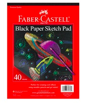 Black Paper Art Pad