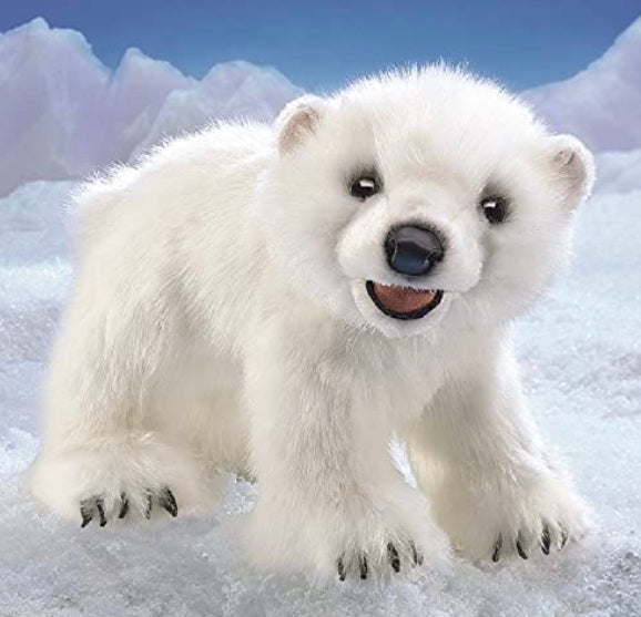 Polar Bear Cub Puppet