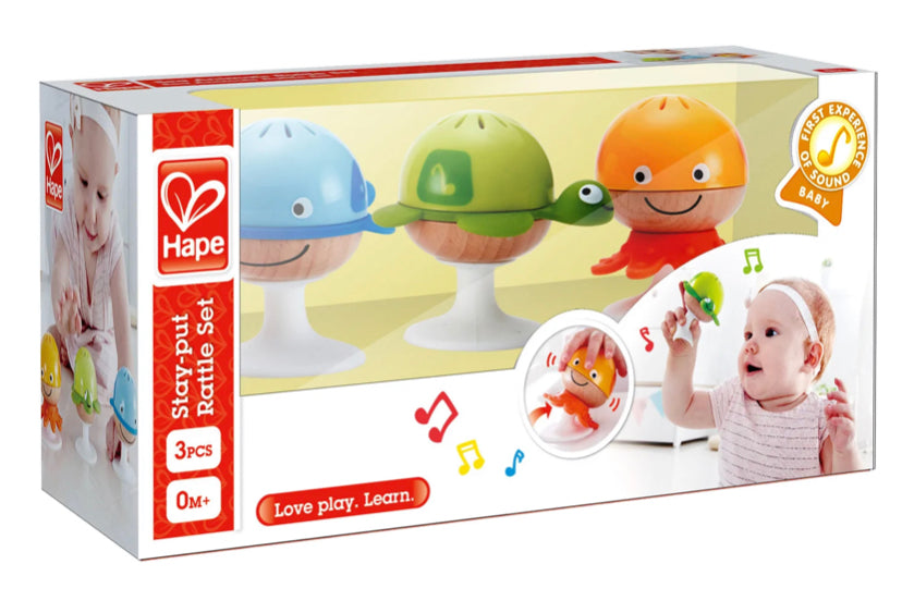 Stay-Put Rattle Set