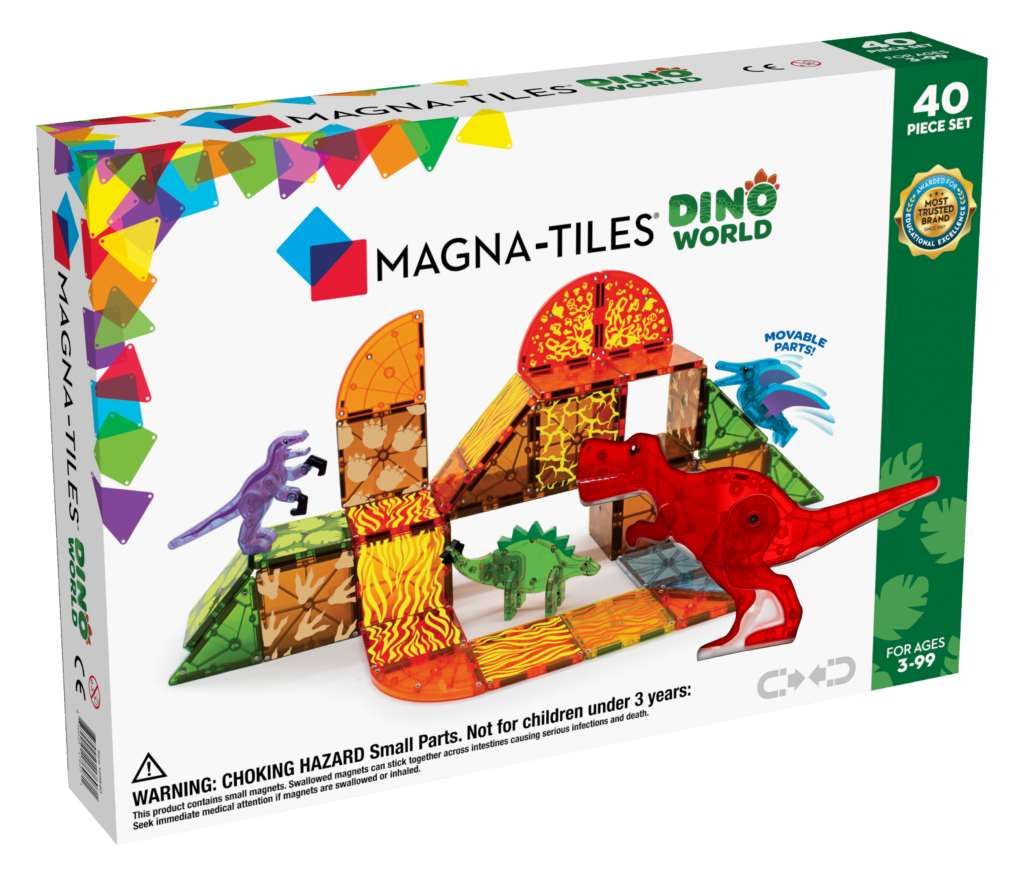 Magna-Tiles Dino World 40pc