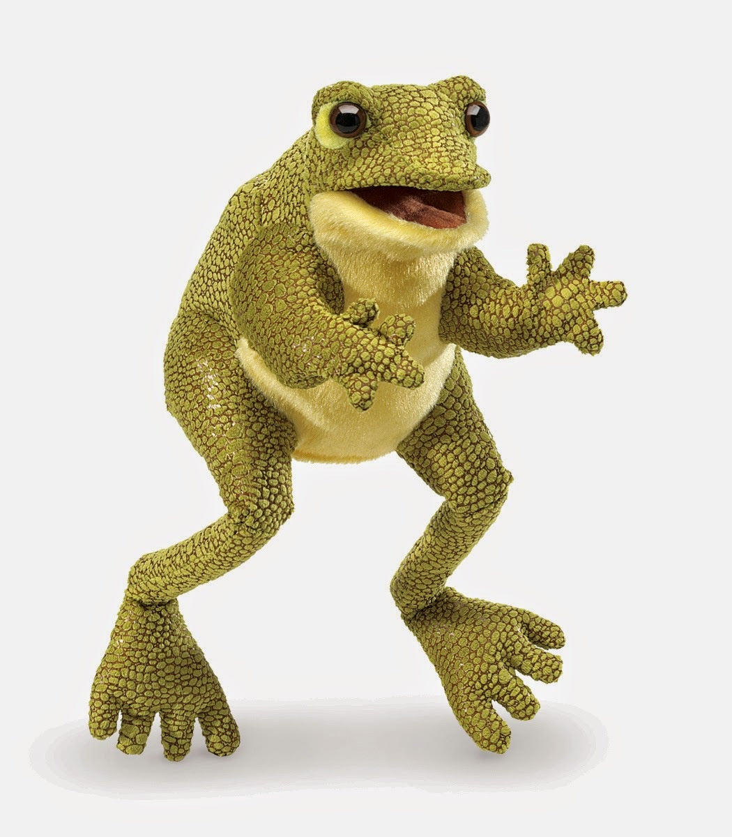 Funny Frog Puppet