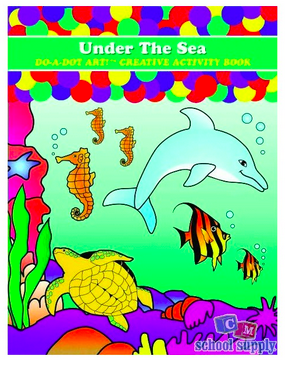 Do-A-Dot Activity Book Sea Animals