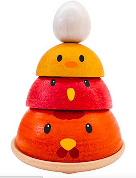 chicken nesting toy