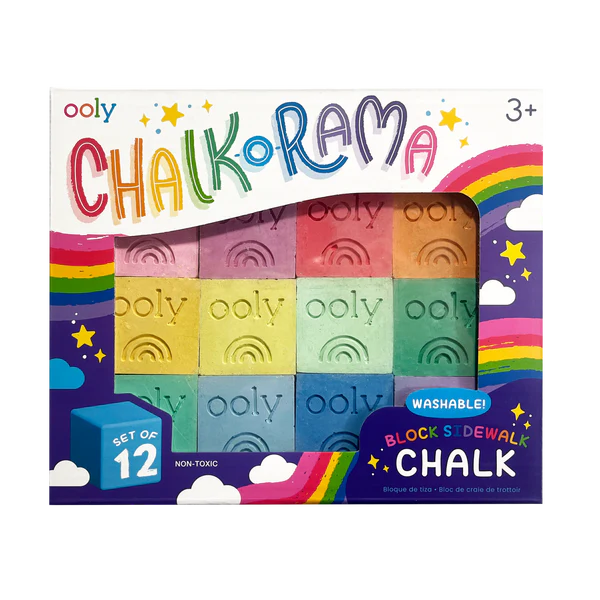 Chalk-O-Rama Block Sidewalk Chalk