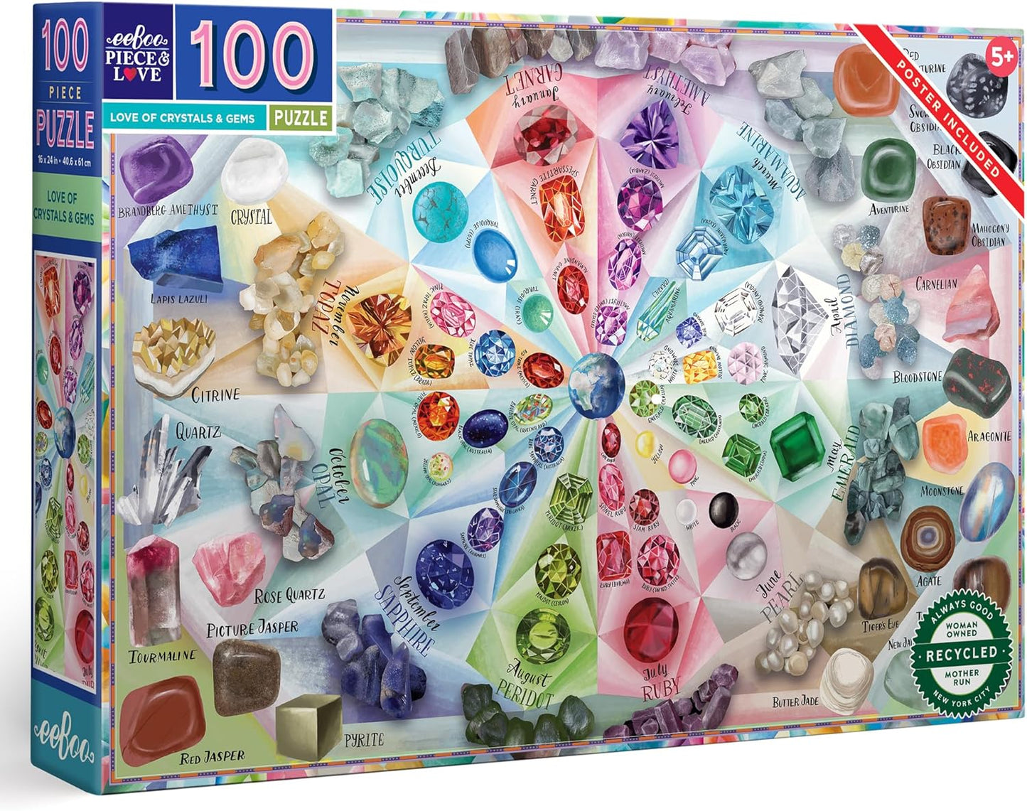 eeboo 100 piece puzzle