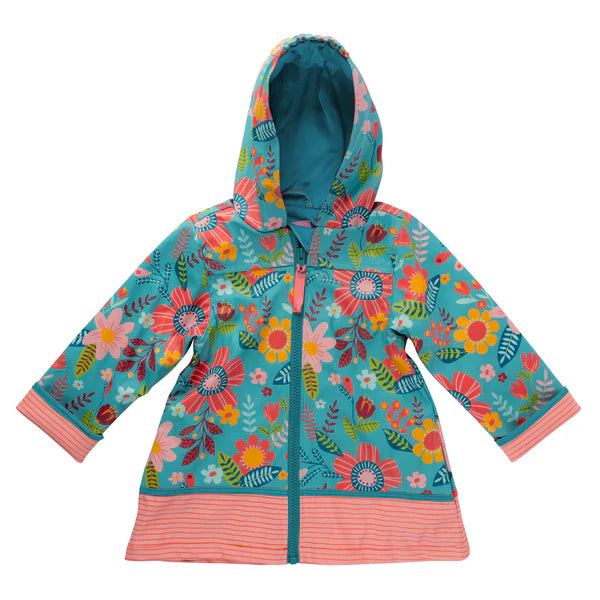 Floral Raincoat