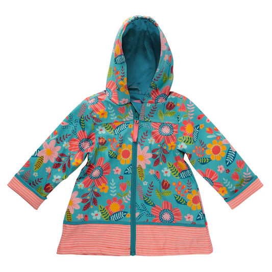 Floral Raincoat