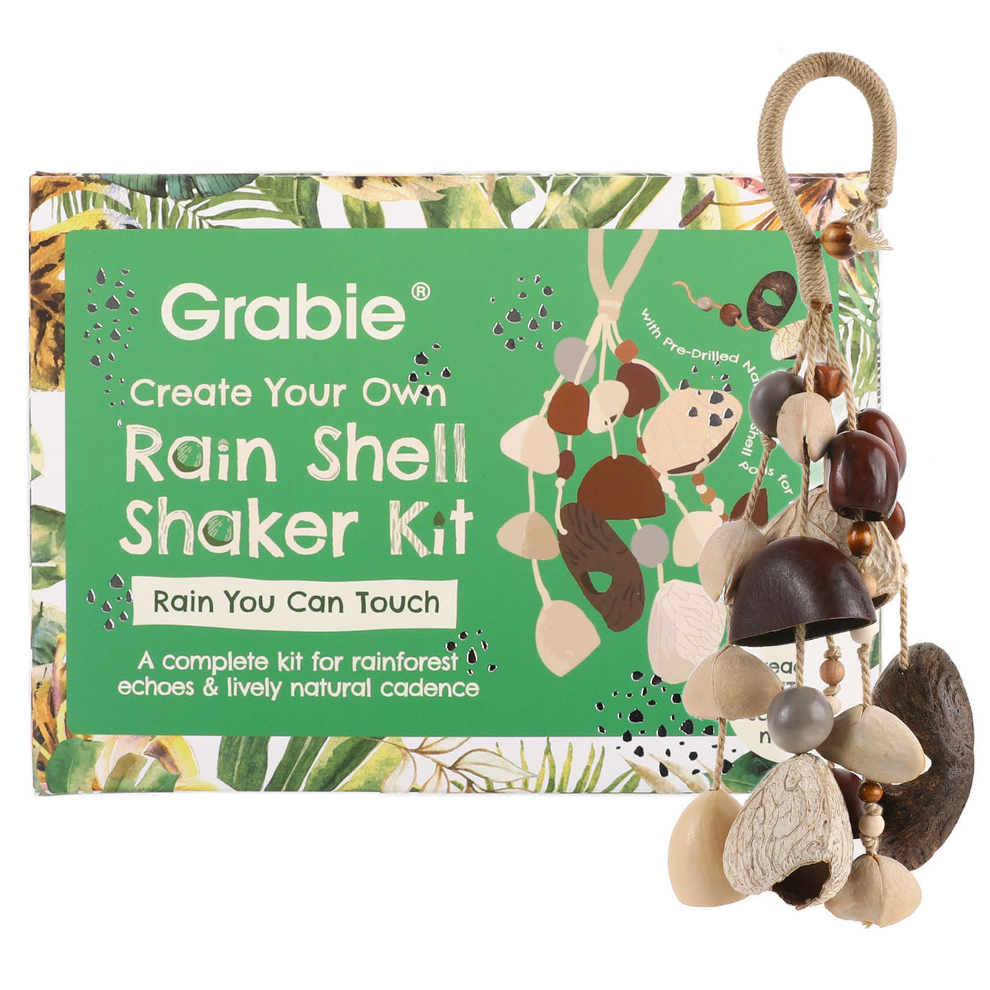 Create Your Own Rain Shell Shaker