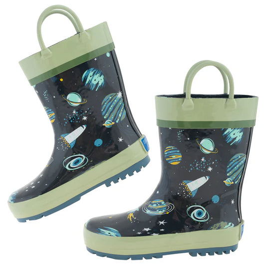 Outer Space Rainboots