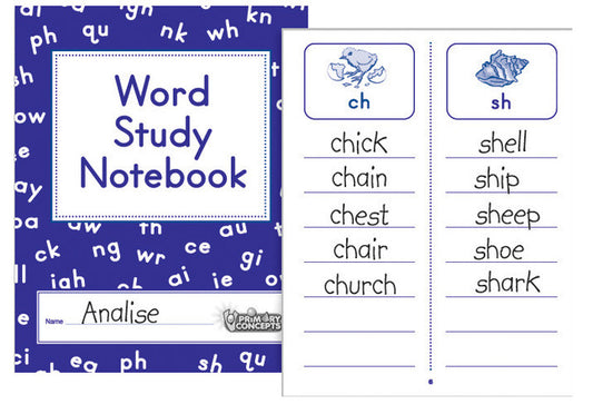 Primary Concepts Writing Notebooks