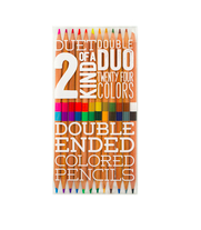 2 Of A Kind Double Ended Colored Pencils S/12