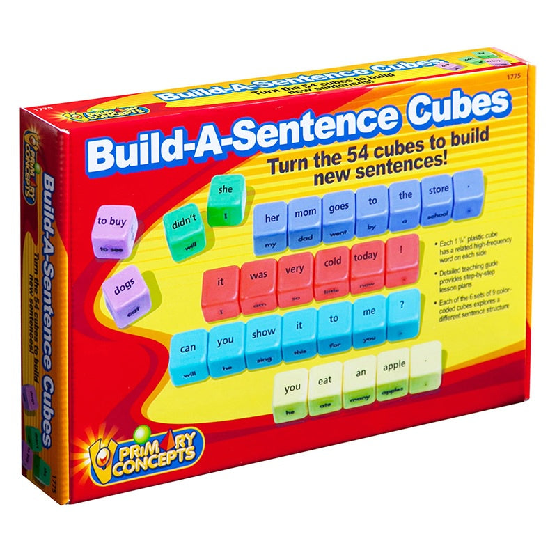 Build-A-Sentence Cubes
