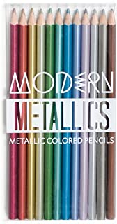 Modern Metallics Colored Pencils (12pc)
