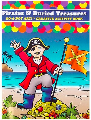 Do-A-Dot Activity Book Pirates & Buried Treasures