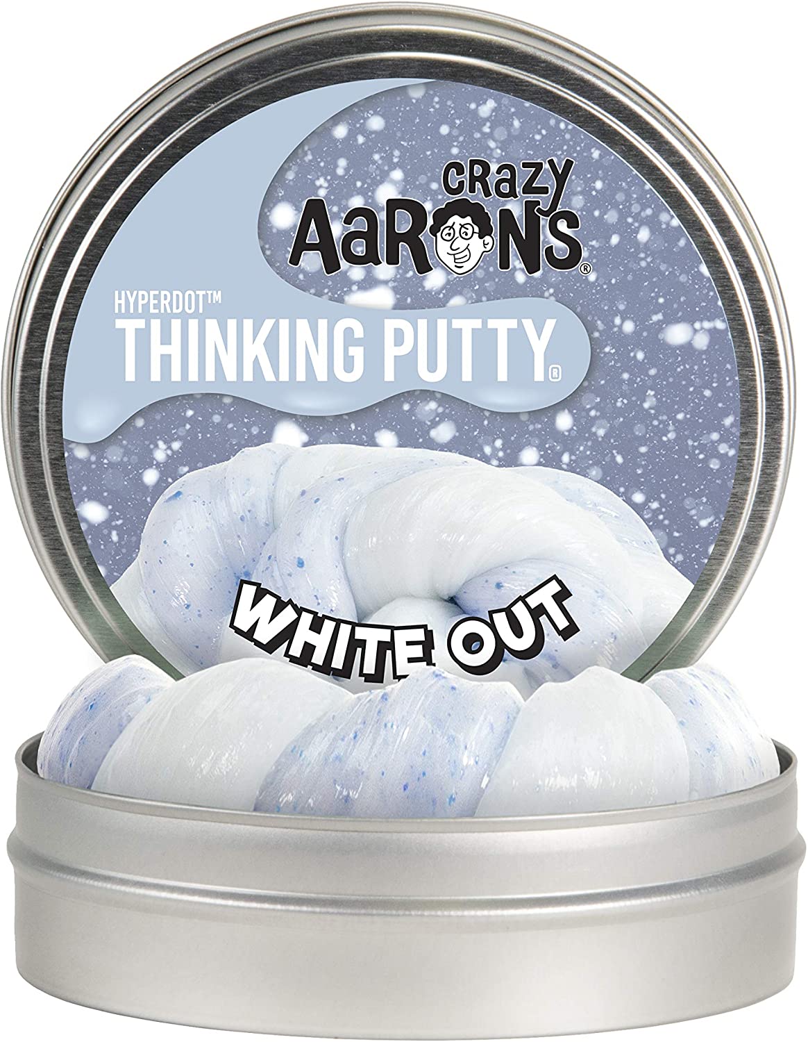 4" White Out Thinking Putty