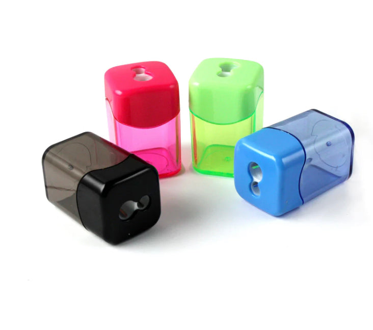 Two Hole  Canister Pencil Sharpener