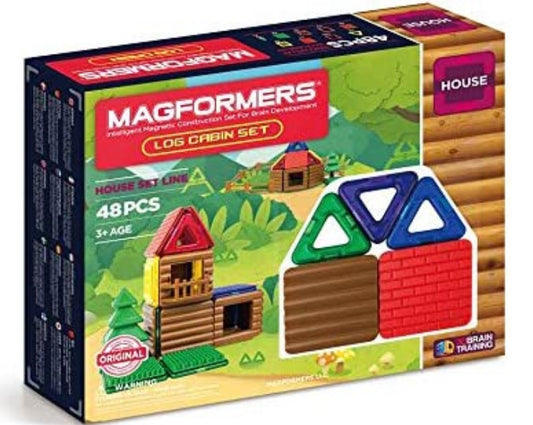 Magformers Log Cabin 48pc