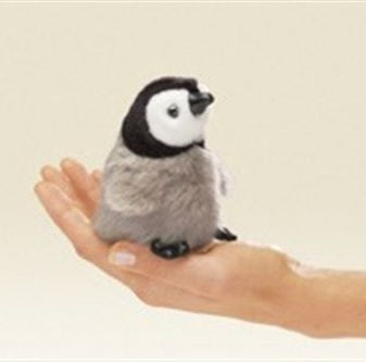 Baby Emperor Penguin Mini Puppet