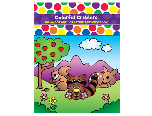Do-A-Dot Activity Book Colorful Critters