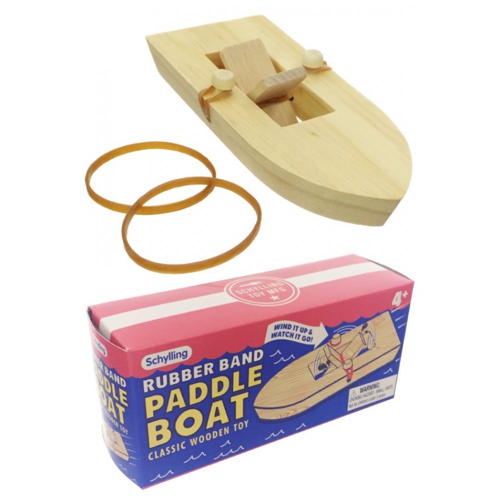 Paddle Boat Rubber Band
