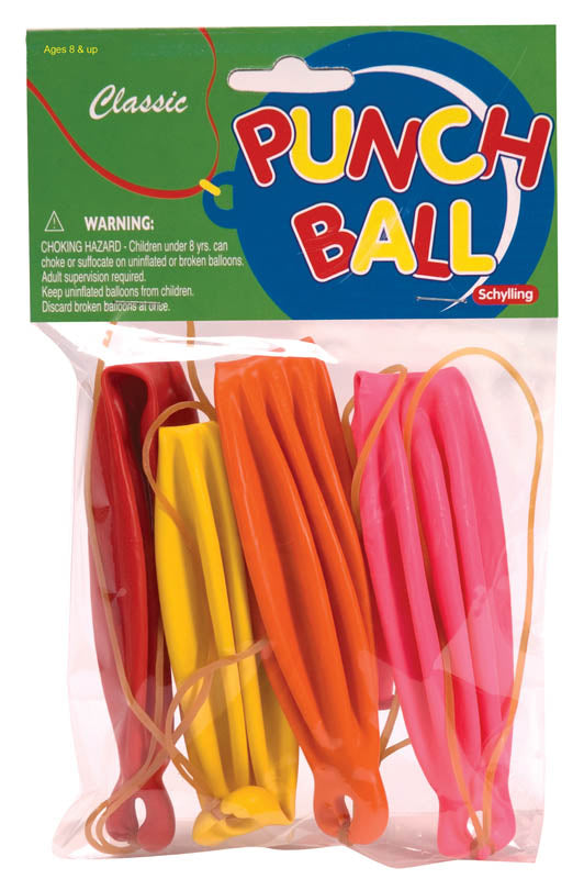 Punch Balloons (4pk)